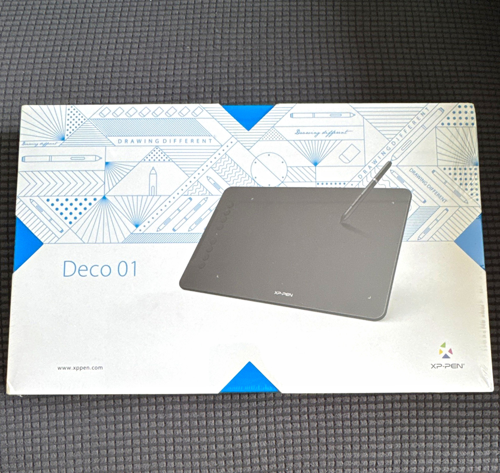 XP-PEN Deco 01 Graphics Tablet for Drawing, USB-C Connectivity