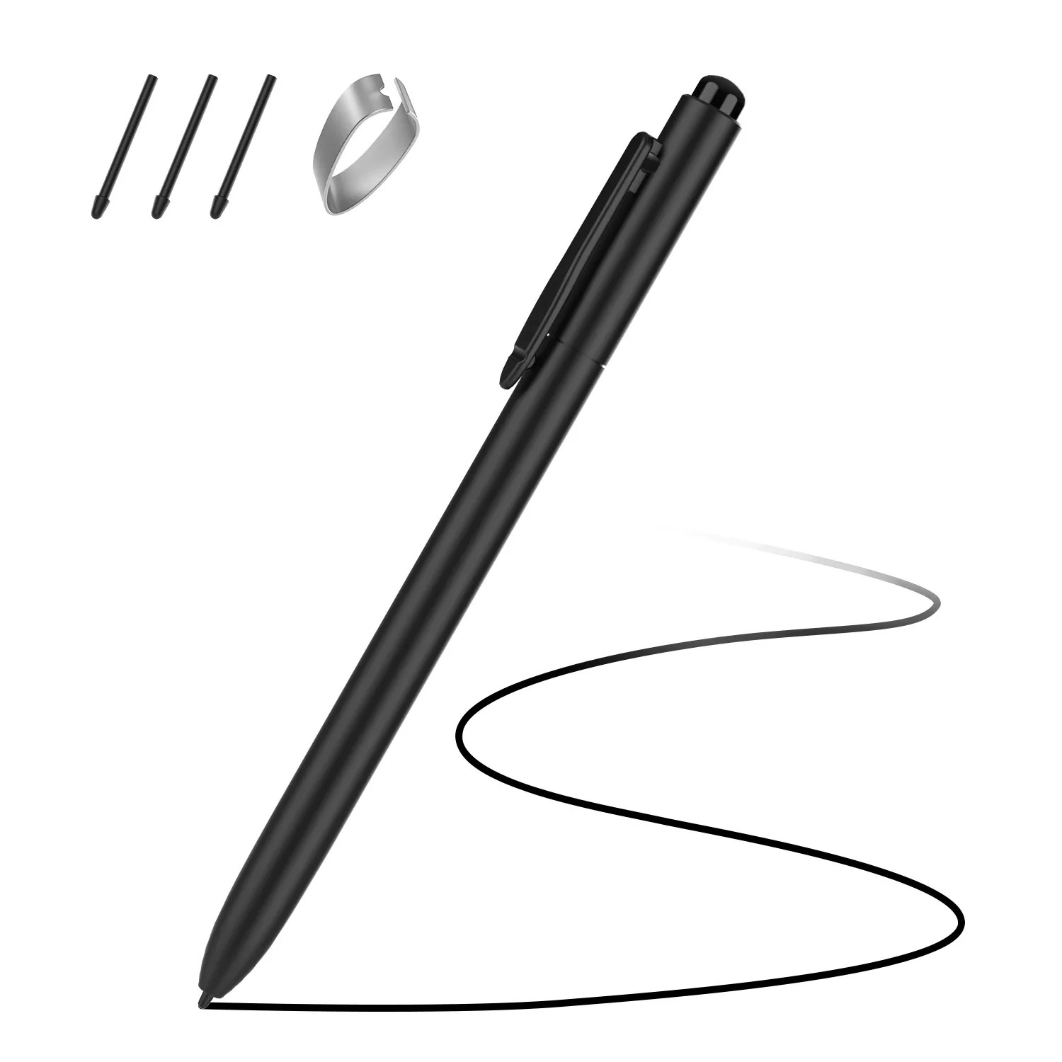 Emr Stylus Pen With Eraser Palm Rejection 3 Tips