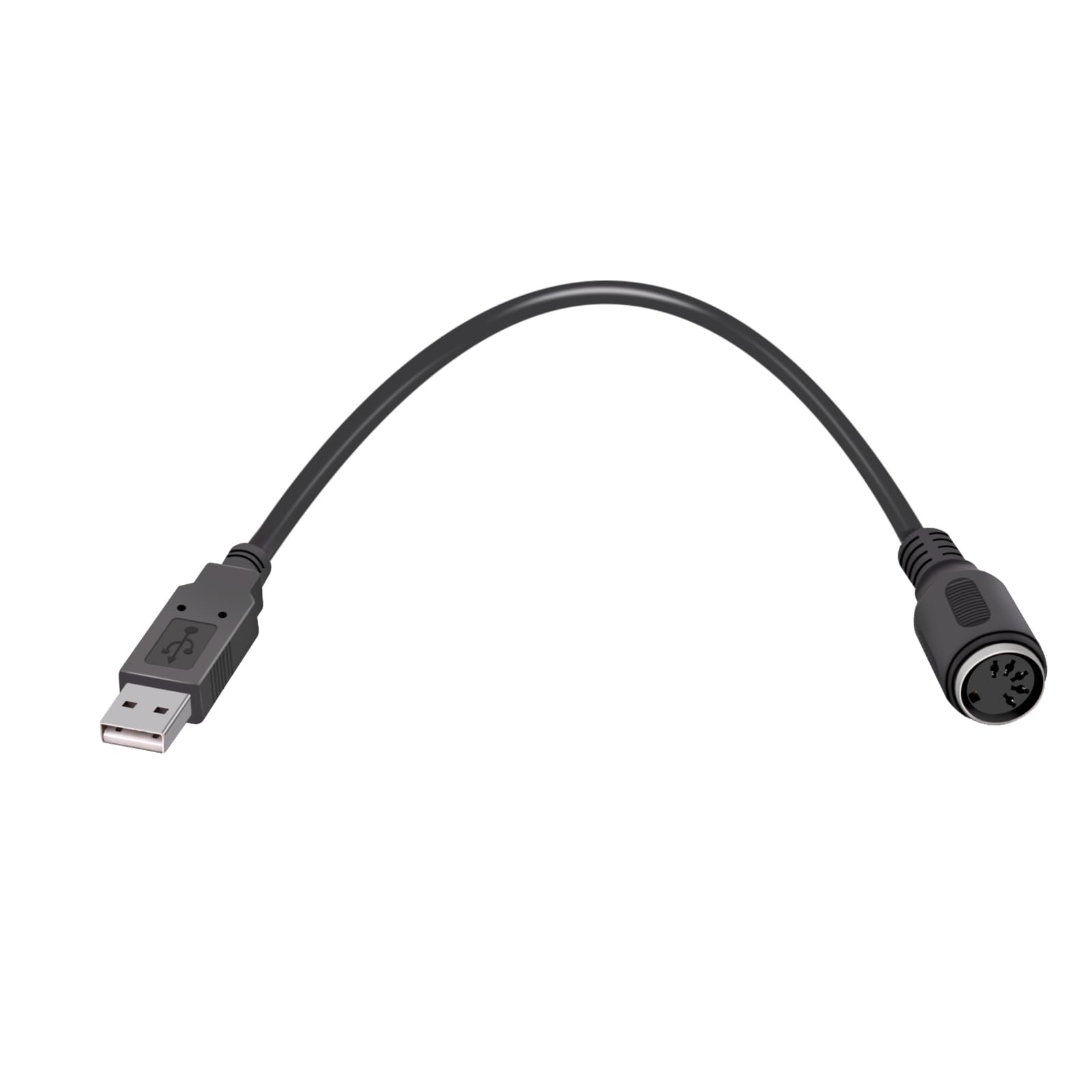 XTPTFABS 5Pin DIN to USB Converter(Soarer's Converter),Plug-and-Play,1Pc
