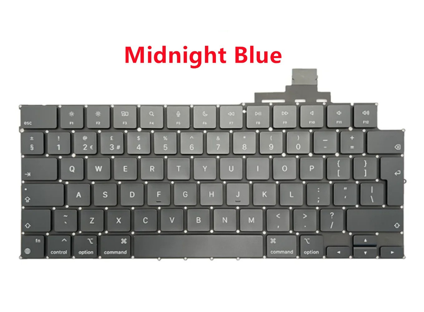 NEW Keyboard UK Layout For MacBook Air 15" M4 A3241 2025 Year Midnight Blue