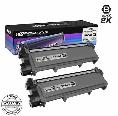 2pk TN660 For Brother Toner Cartridge High Yield  MFC-L2740DW L2700DW Printer