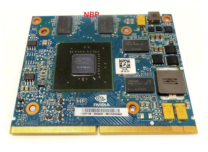 Genuine HP Scorpius2 1GB N11P-GS-A1 Video Graphics Card w/o Bracket 639063-001