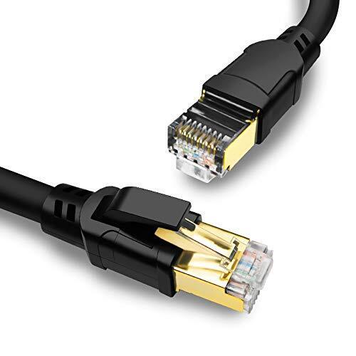 Cat8 Ethernet Cable 6ft High Speed 40gbps 2000mhz Sftp Internet Network Lan Wire
