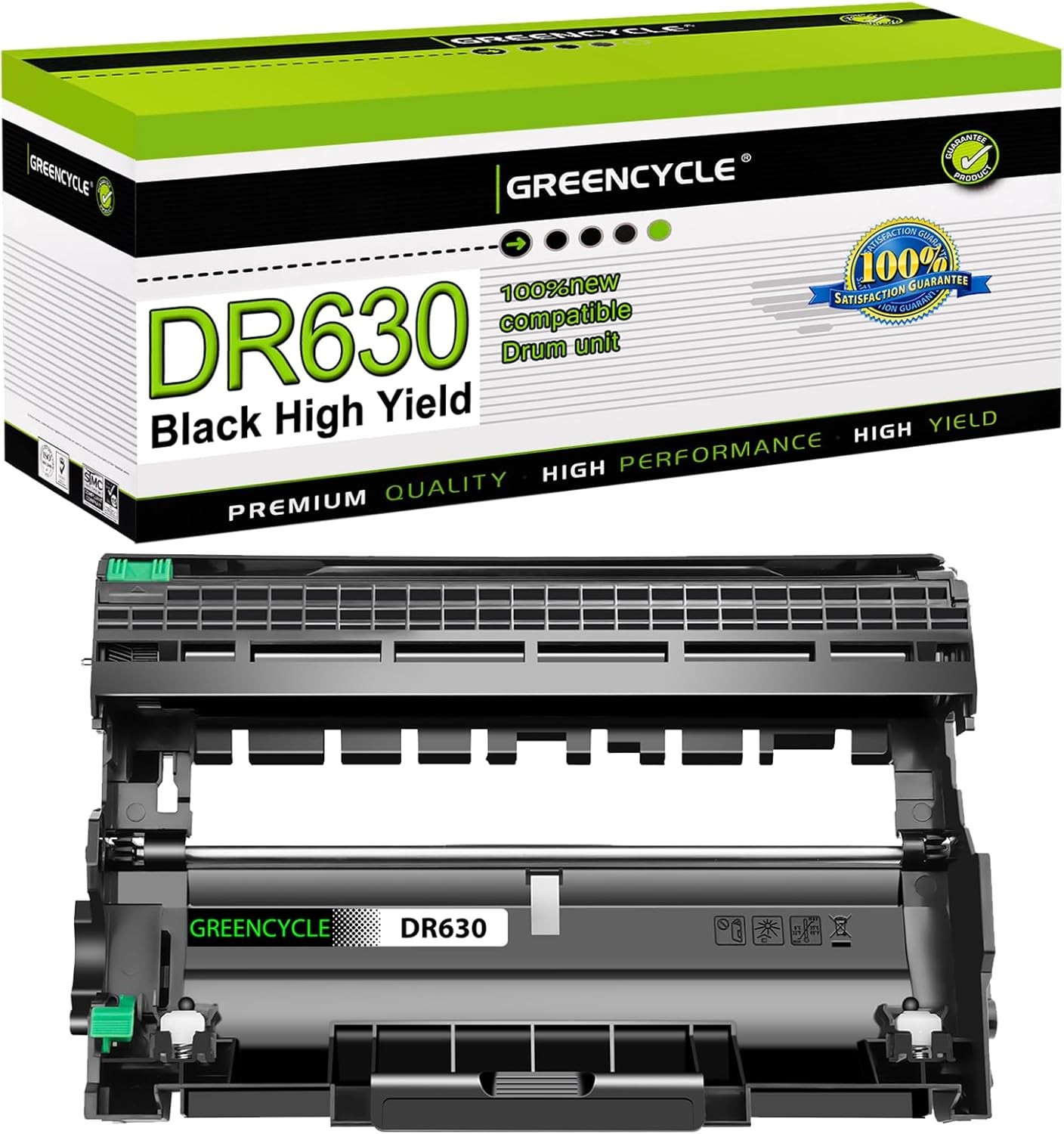 1 Pack Drum Unit for Brother DR630 DR660 HL-L2300DW L2320D MFC-L2700DW Printer