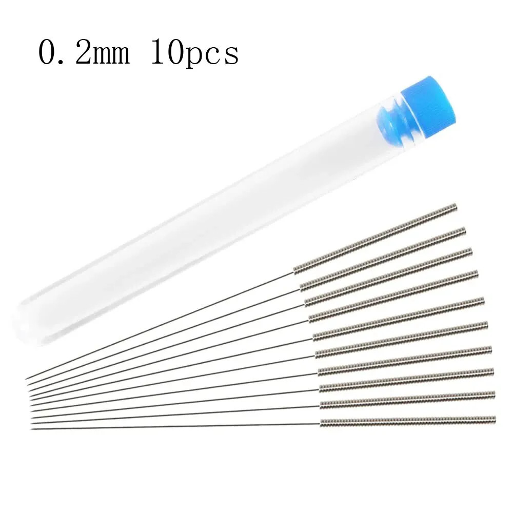 3D Printer Nozzle Cleaning Kit 0.2Mm 0.3Mm 0.4Mm 0.5Mm 0.6Mm 0.8Mm 1.0Mm Stainle