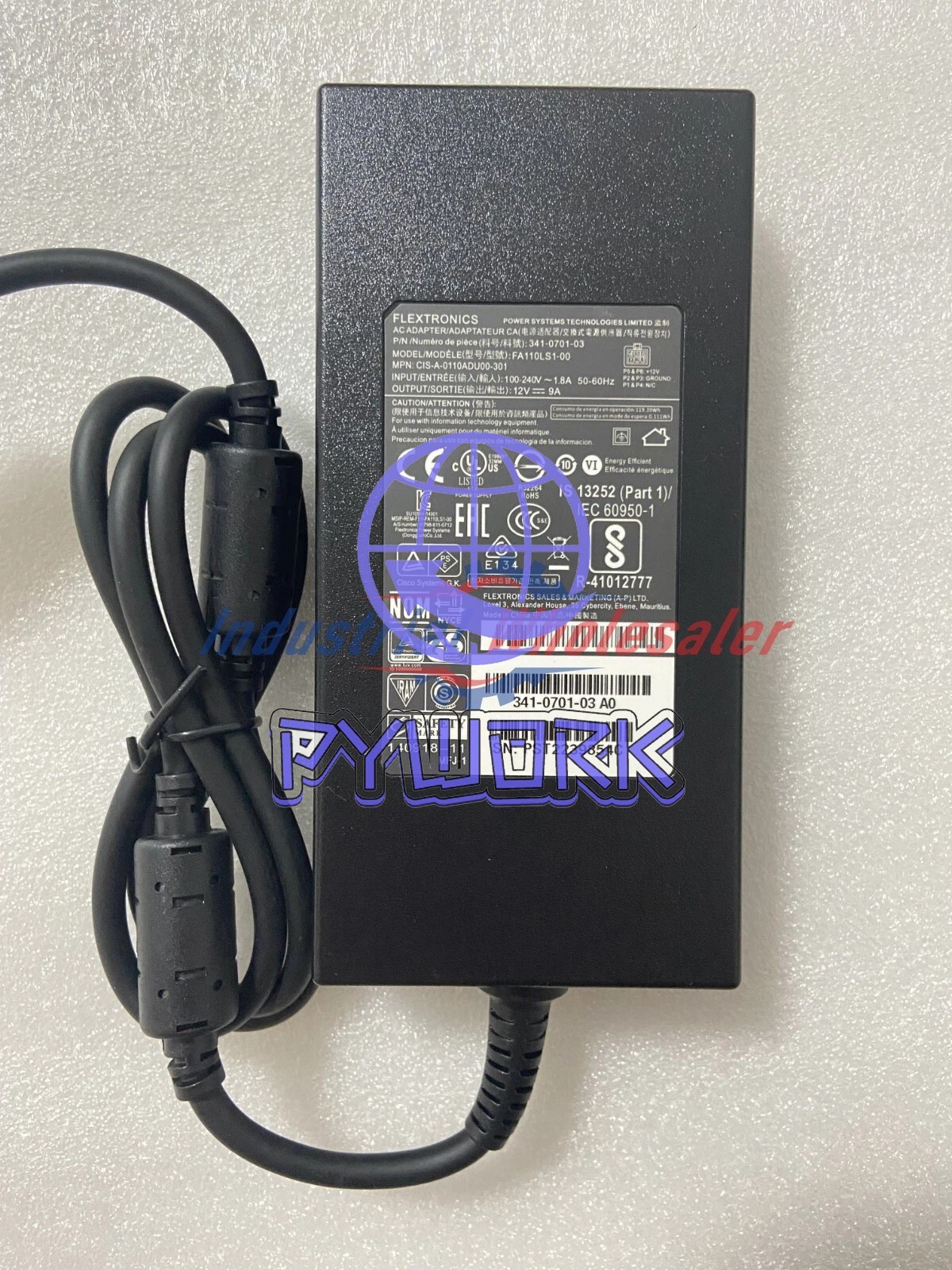 New Power Supply Adapter Cisco PWR-4320-AC 341-0701-03 for ISR4321 FA110LS1-00