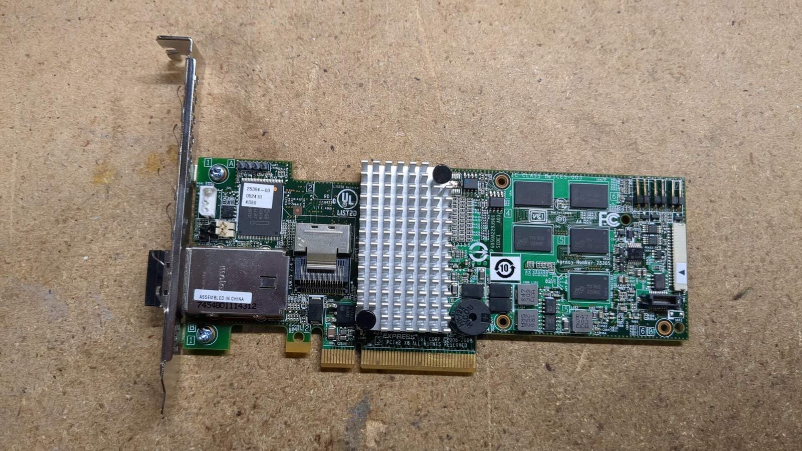 9750-4I4E LSI 3ware 9750-4i4e 8-Port Int/Ext SATA/SAS 6Gbps PCI-e 2.0 RAID Contr
