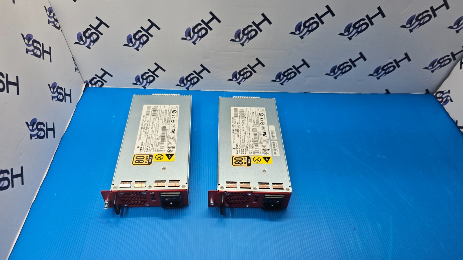 Emerson PWR-0227-02 73-610-125 400W 80+ Gold Network Power Supply Lot of 2