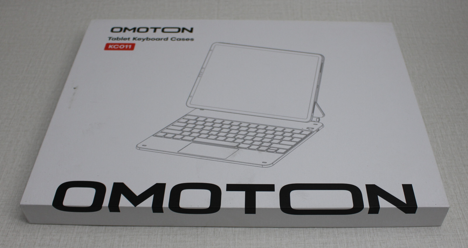 OMOTON iPad Pro 13" M4 2024 Wireless Backlit Keyboard with Floating Stand