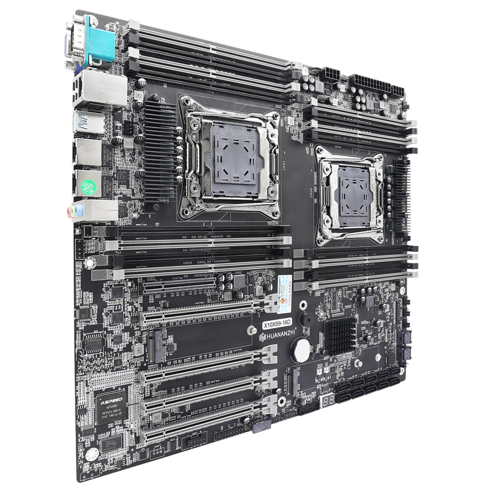 X10X99 E-ATX Motherboard Intel LGA2011-3, 10x SATA 3.0 6Gb/s, 2.5G Network Port