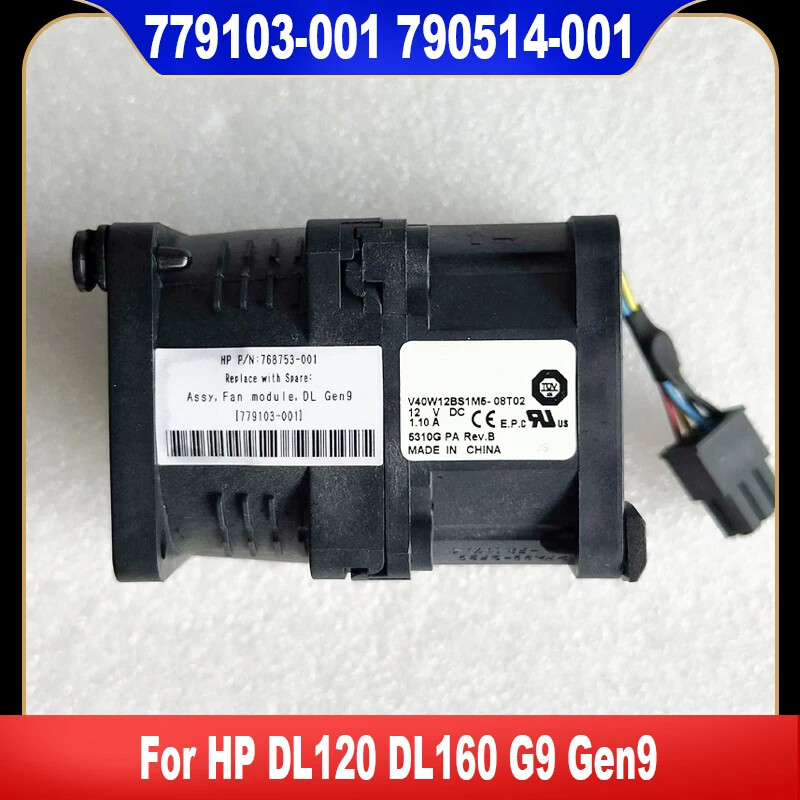 Original For HP DL120 DL160 Gen9 G9 Cooling Fan Heatsink 779104-001 768755-001
