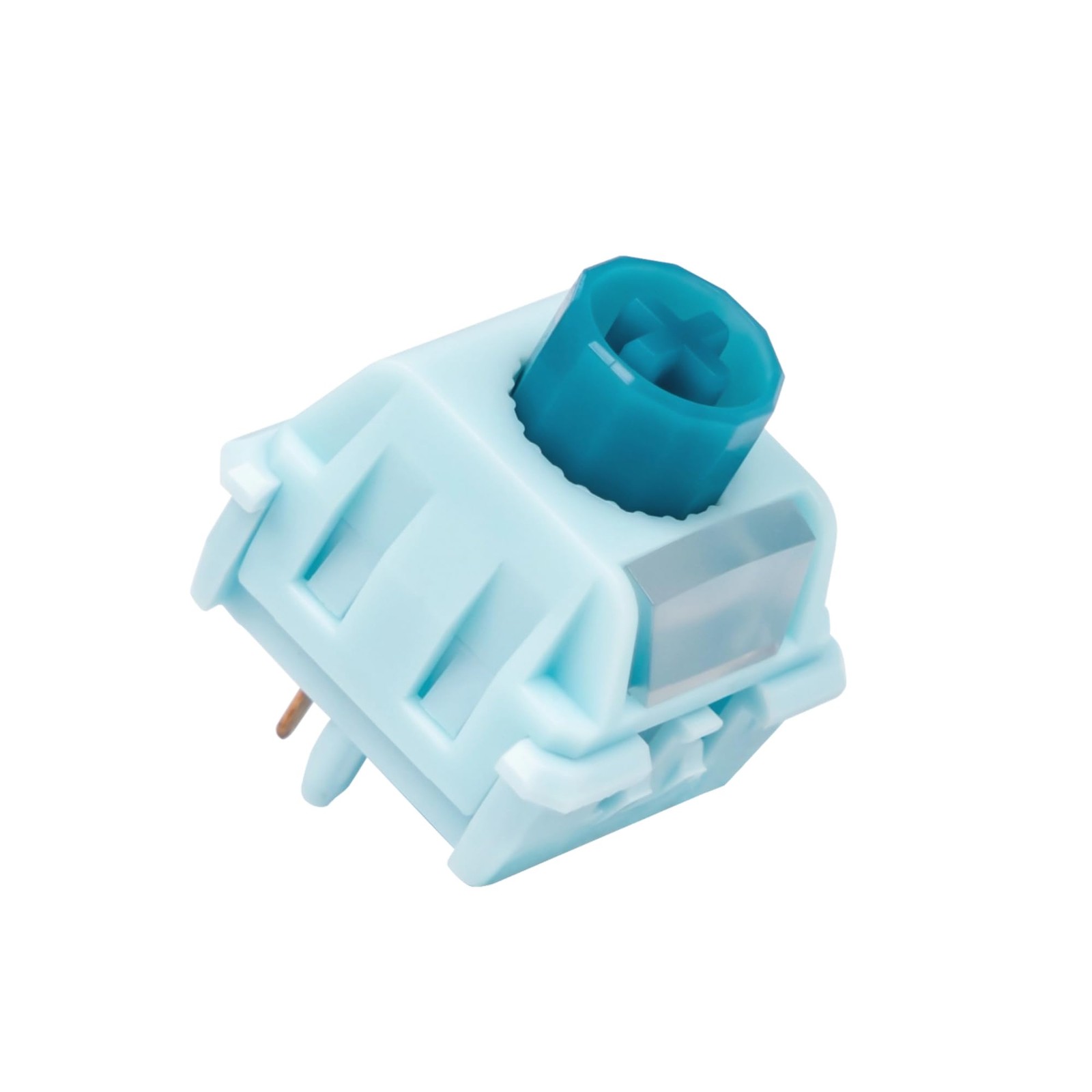 35 PCS WS BigLucky Mechanical Tactile Keyboard Switches 5 Pin Pre Lubed Blue