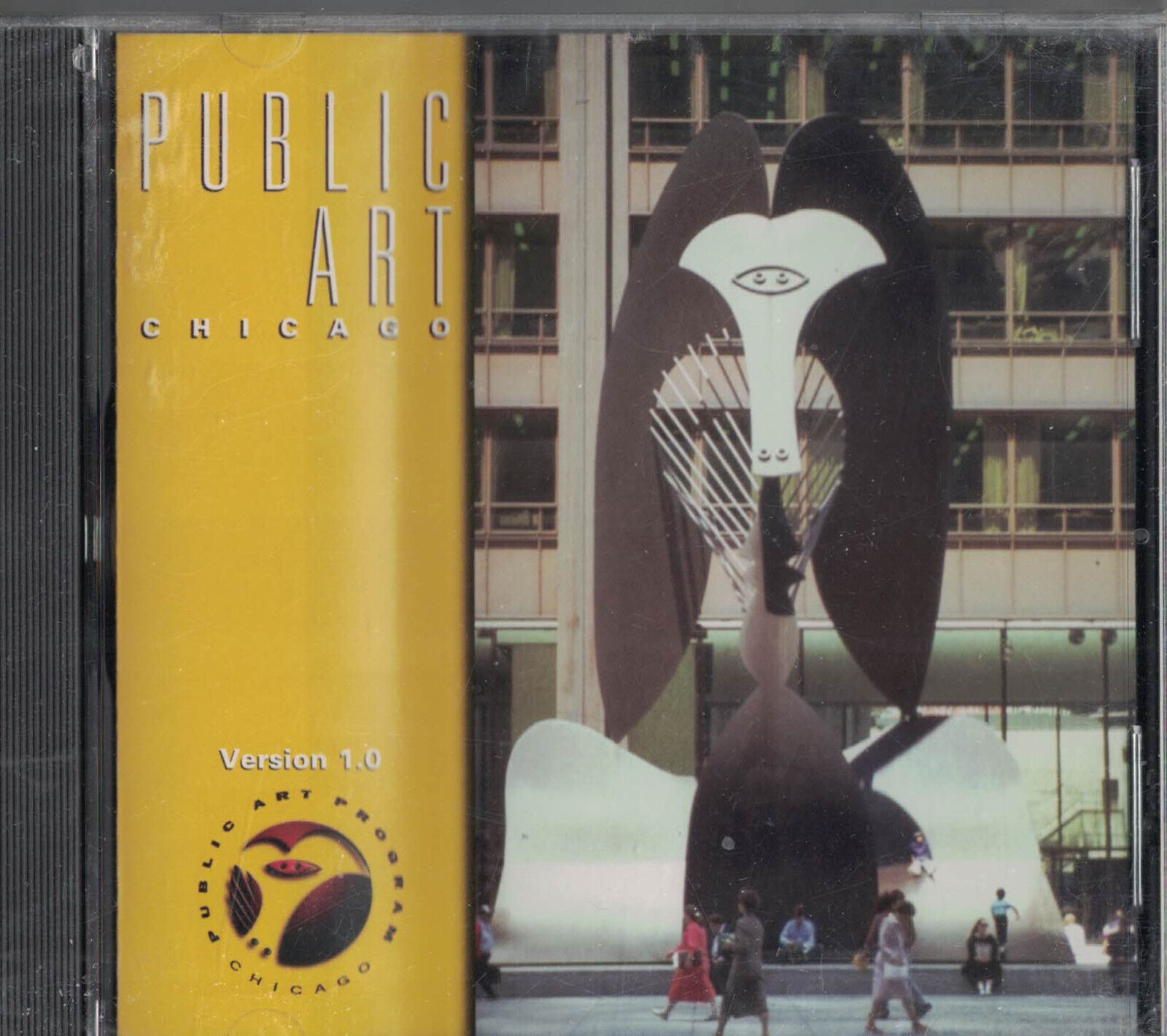 Public Art Chicago - Version 1.0  (CD-ROM) MAC/WIN95 - Brand New (with defect)