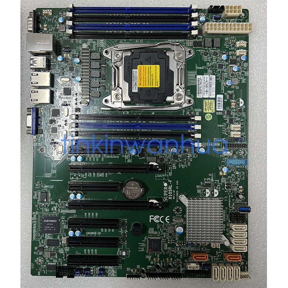 For Supermicro X10SRL-F Intel C612 Chipset Single Socket R3 Server Motherboard