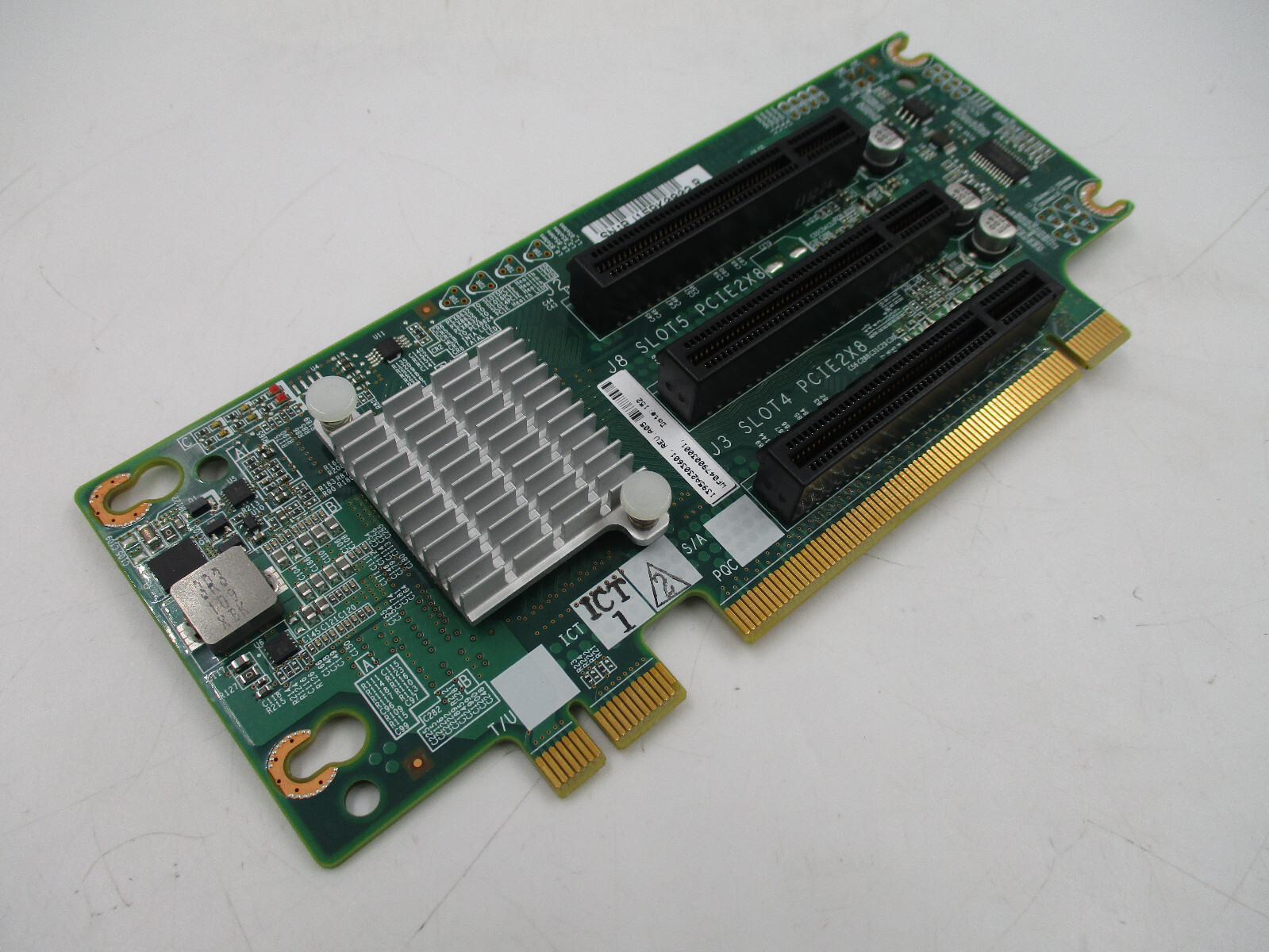 EMC Data Domain DD670 3-Slot PCIe Riser Card P/N: 1395A2303601 Tested Working