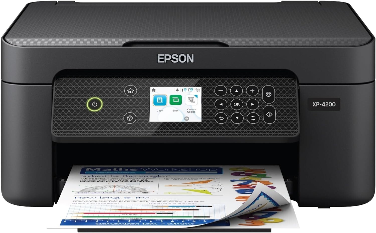New Epson Expression Home XP4200 Wireless All-In-One Color Printer **MSRP:149.99