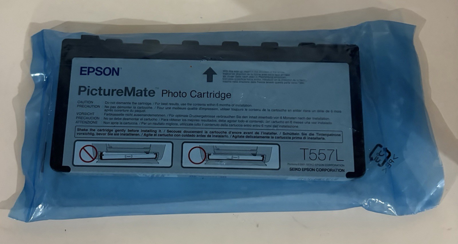 Epson Picturemate Photo Cartridge T557L Expired Sealed