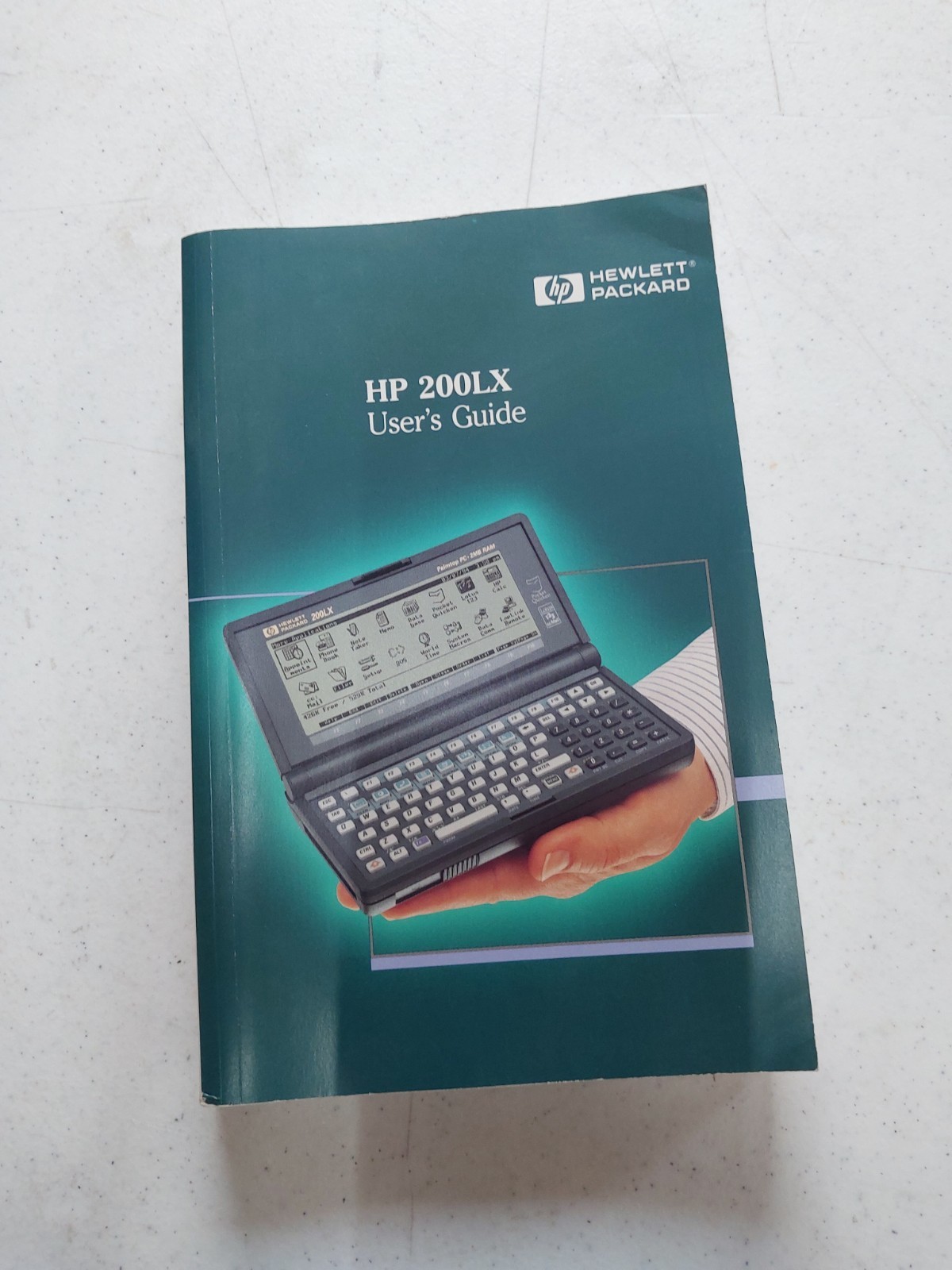 Original HP 200LX Users Guide Manual edition 2 F1060-90001 #2
