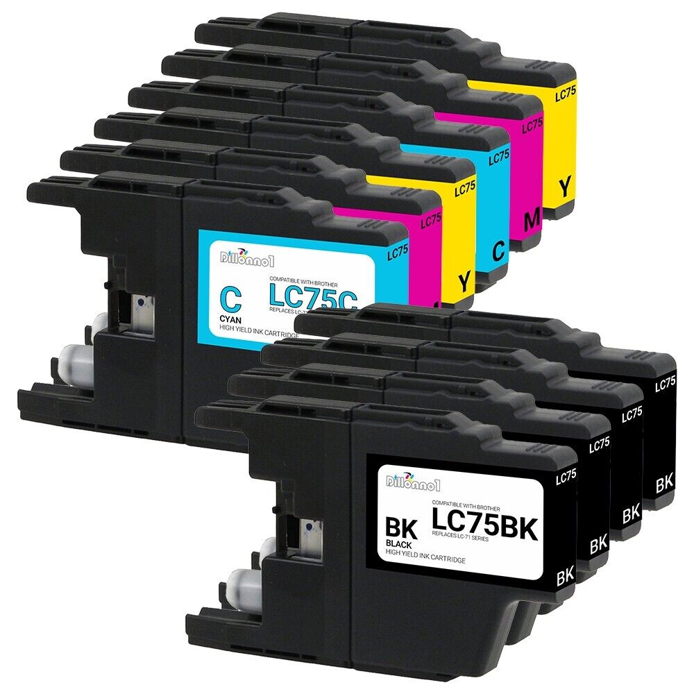  Brother LC75 Ink Cartridge for MFC J625W J825DW J835DW