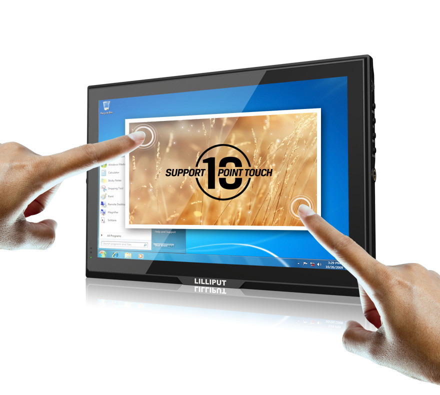 LILLIPUT 10.1" FA1014-NP/C/T IPS HDMI VGA DVI dustproof Capacitive Multi-Touch 