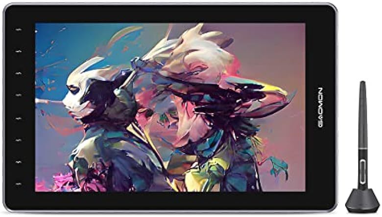 GAOMON PD1610 16" 2.5K QHD Full-Laminated Anti-Glare Pen Display Graphics Tablet