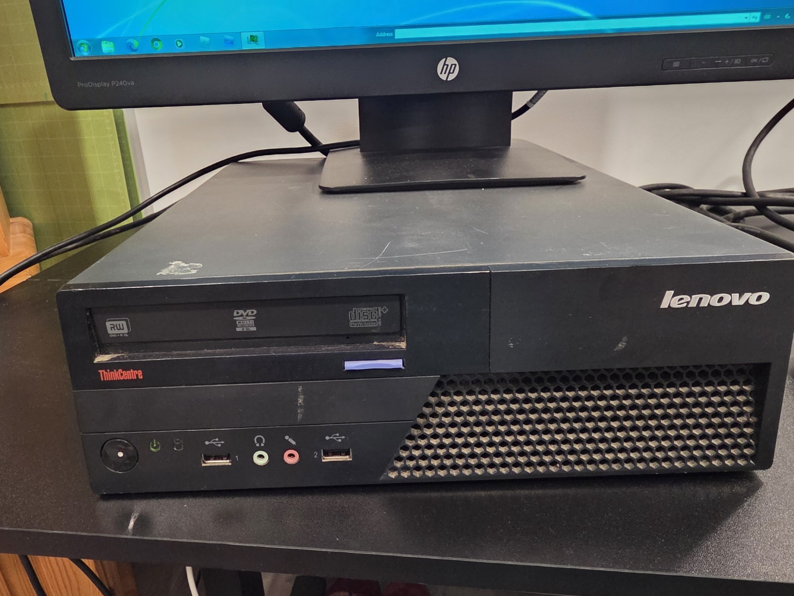 Lenovo ThinkCentre Desktop PC Model RB3 Windows 7 Tested