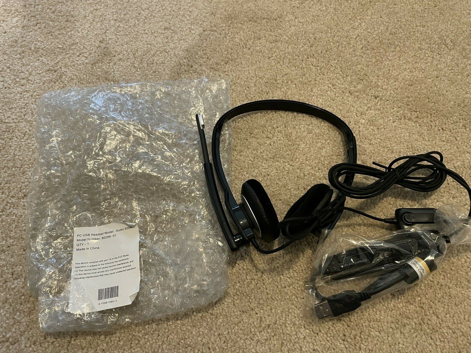 Plantronics Audio 325 Stereo Headset 80299-01
