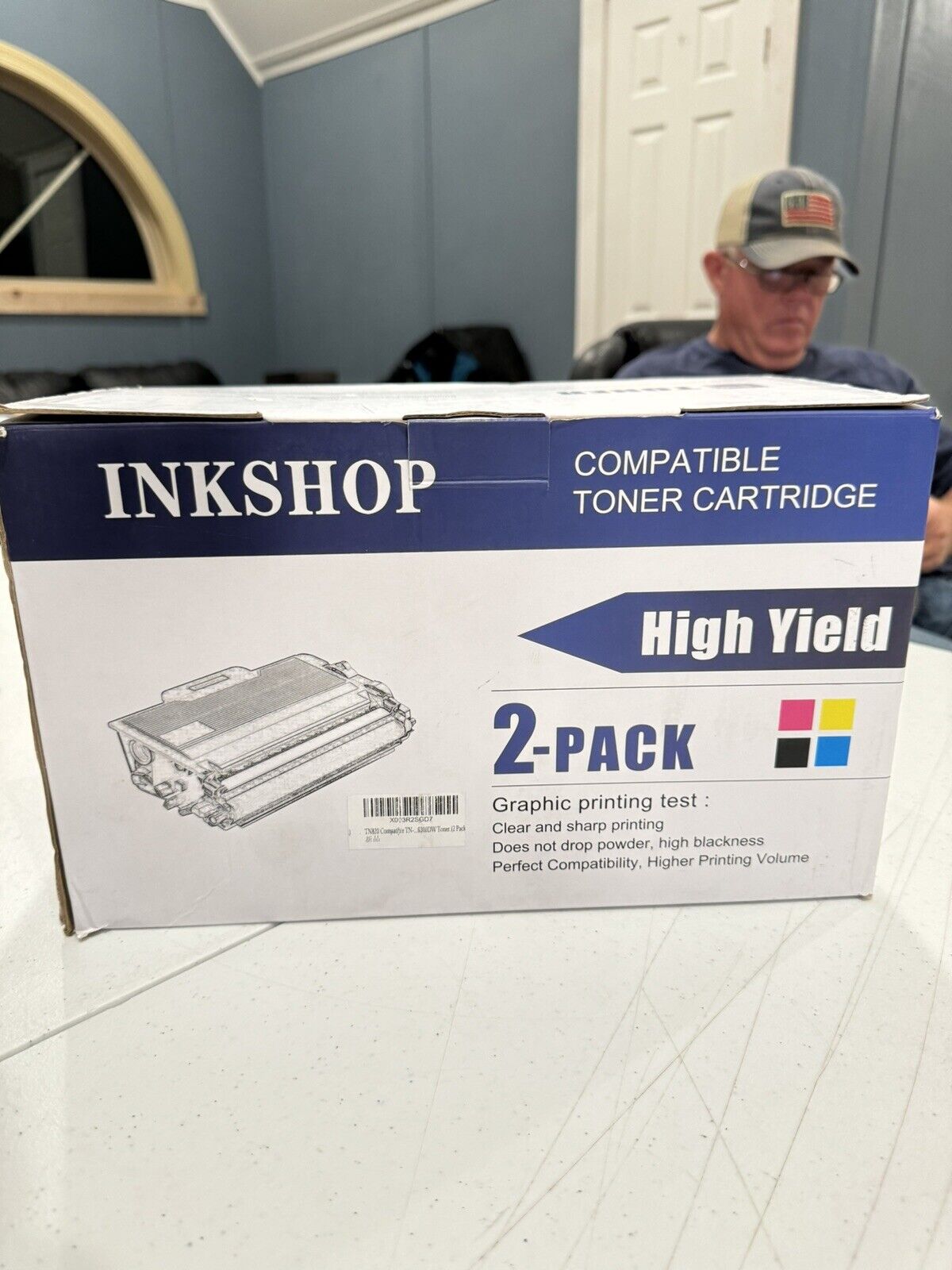 Inkshop Compatible Toner Cartridge High Yield 2-pack TN820