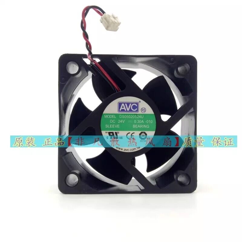 AVC DS05020S24U 5CM 5020 24V 0.30A 2pin Inverter Cooling Fan