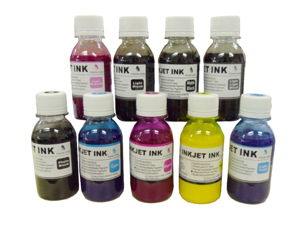 9x100ml ND® Pigment Refill Inks for T580 T605 Stylus Pro 3800 Pro 3880 4880 3K 