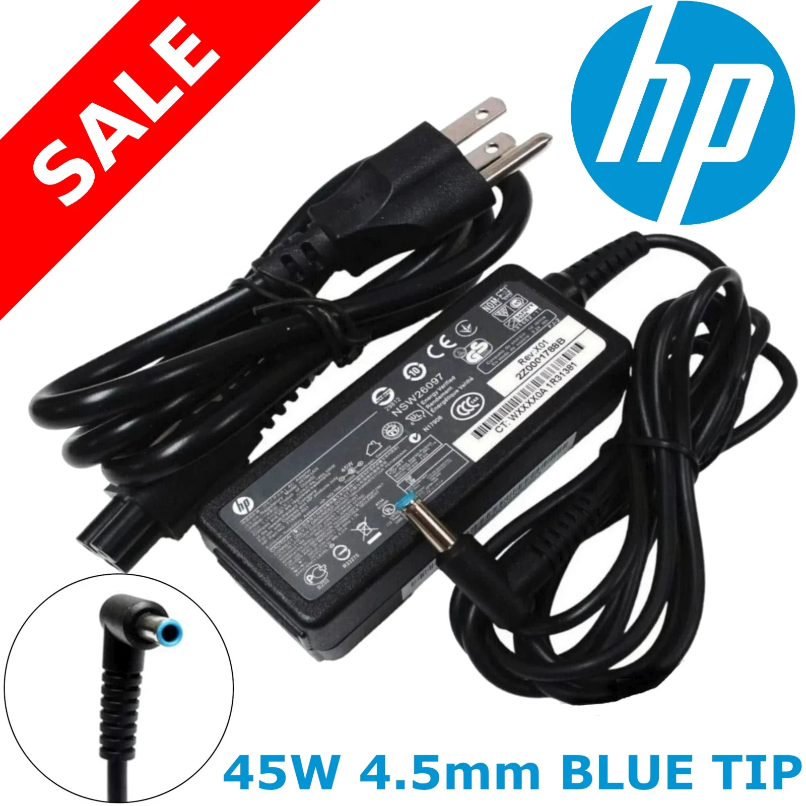 HP Pavilion x360 14 14M Convertible Laptop Genuine 45W HP AC Adapter Charger