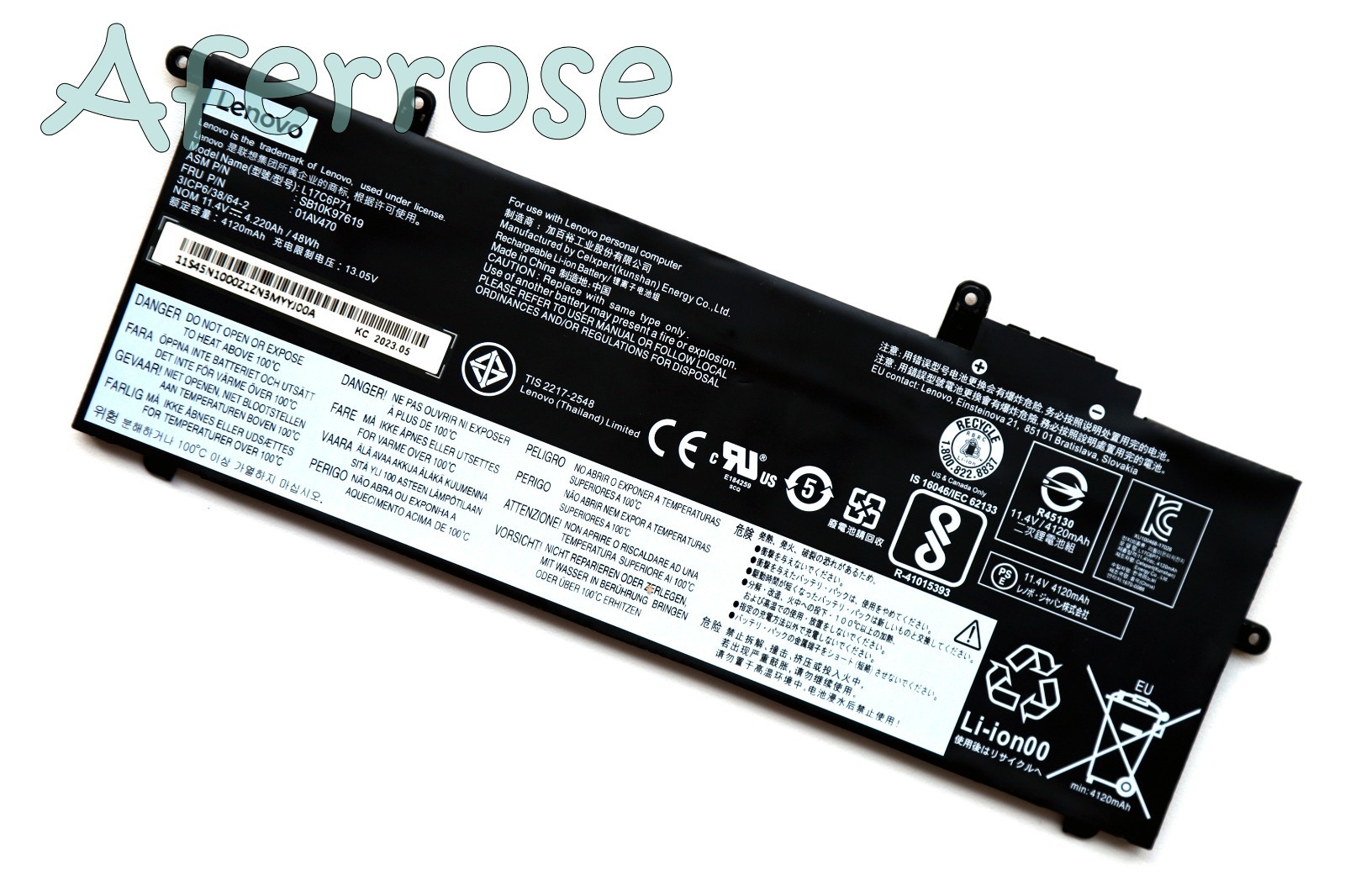 New Genuine 01AV470 01AV472 L17C6P71 L17M6P71 Battery for Lenovo ThinkPad X280