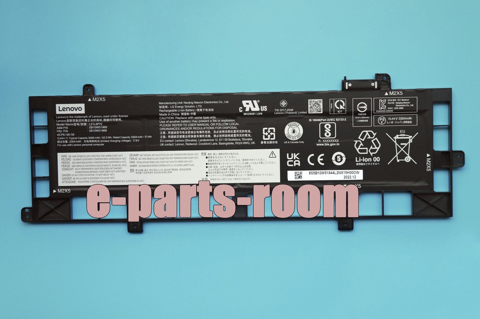 New Genuine L21D4P72 L21L4P72 L21M4P73 Battery for Lenovo ThinkPad T16 Gen 1