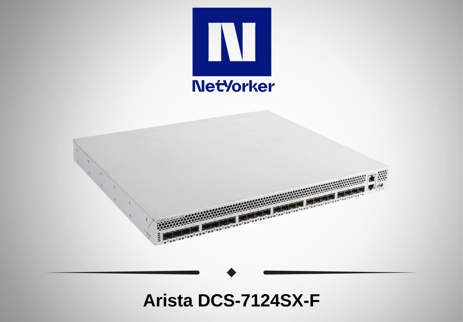 Arista DCS-7124SX-F 24-Port 10Gb SFP+ Network Switch- Same Day Shipping
