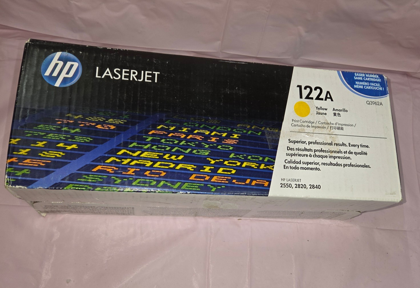 HP124A (Q6002A) Yellow LaserJet Toner Cartridge