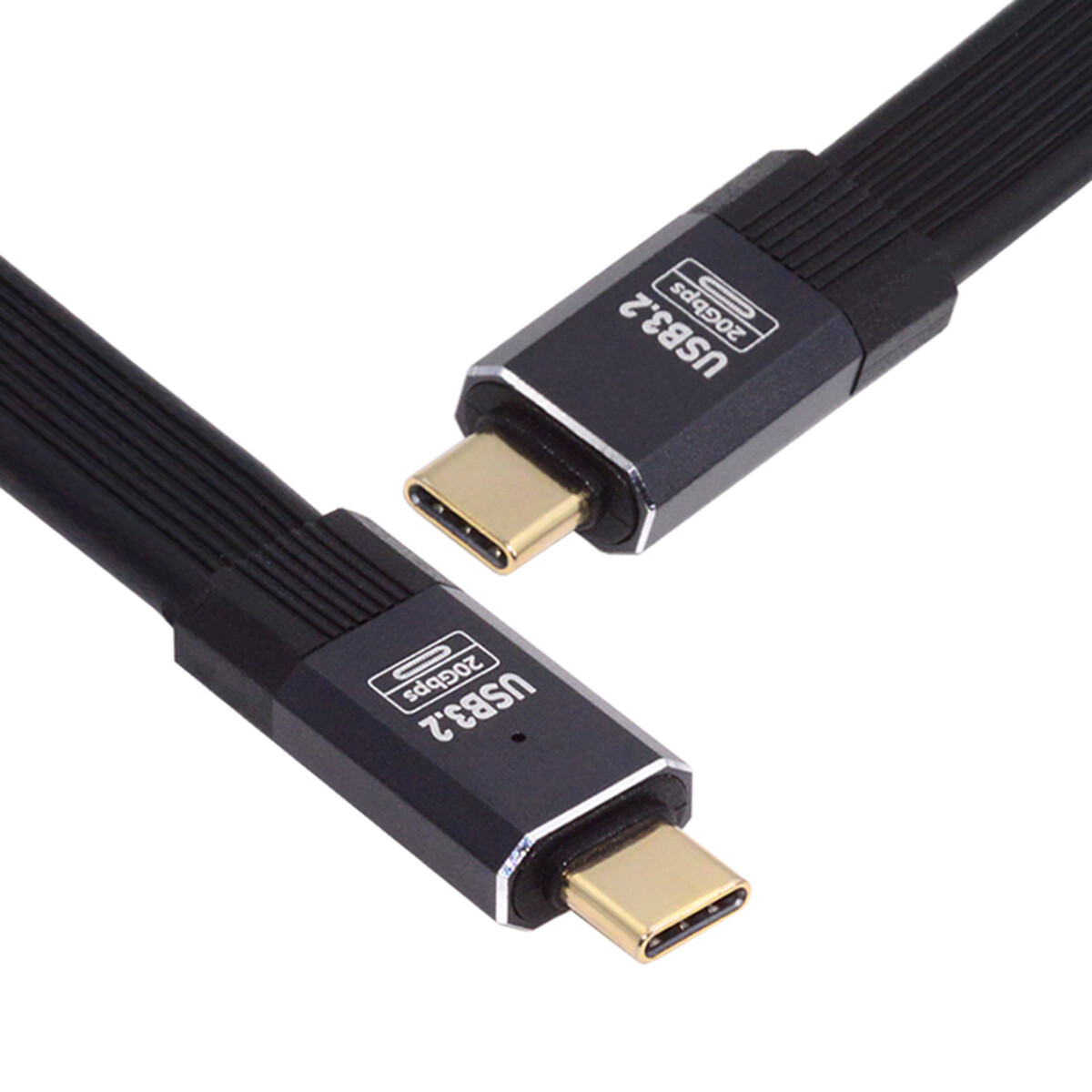 CY 20Gbps USB4 Cable Flat Slim FPC Cable with 100W and 8K@60Hz 5K@60Hz USB4.0