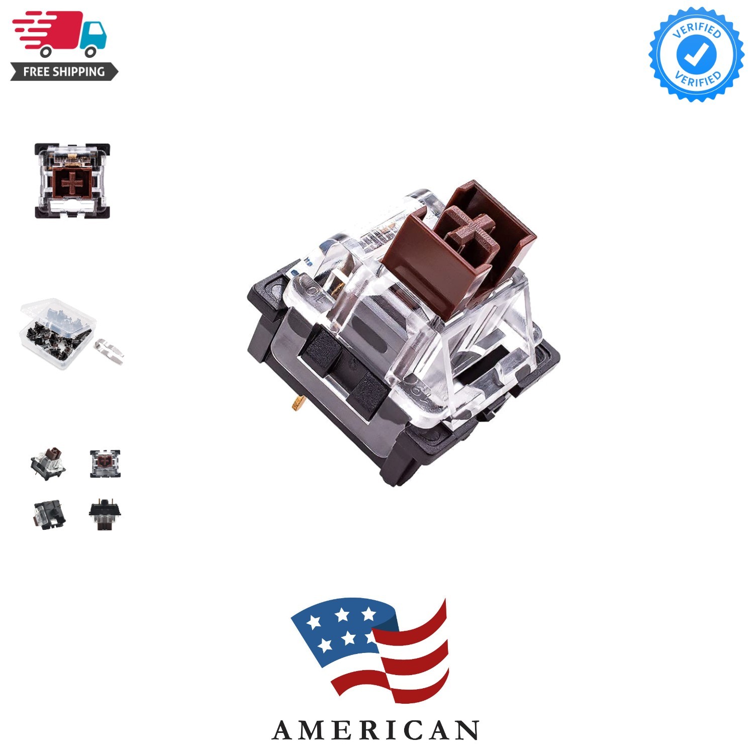 Outemu es 20 Pack,3 Pin Tactile DIY Replacement Switches for Mechanical Gamin...