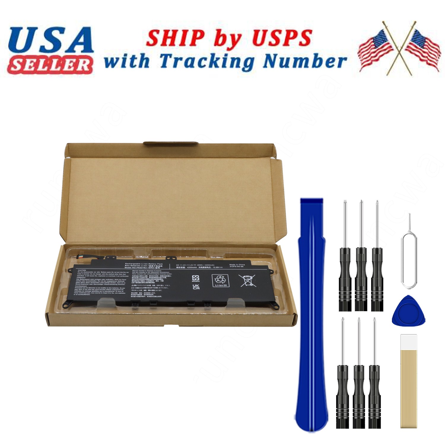 Replacement Battery PA5278U-1BRS For Toshiba Tecra X40-D X40-E X40-F Series
