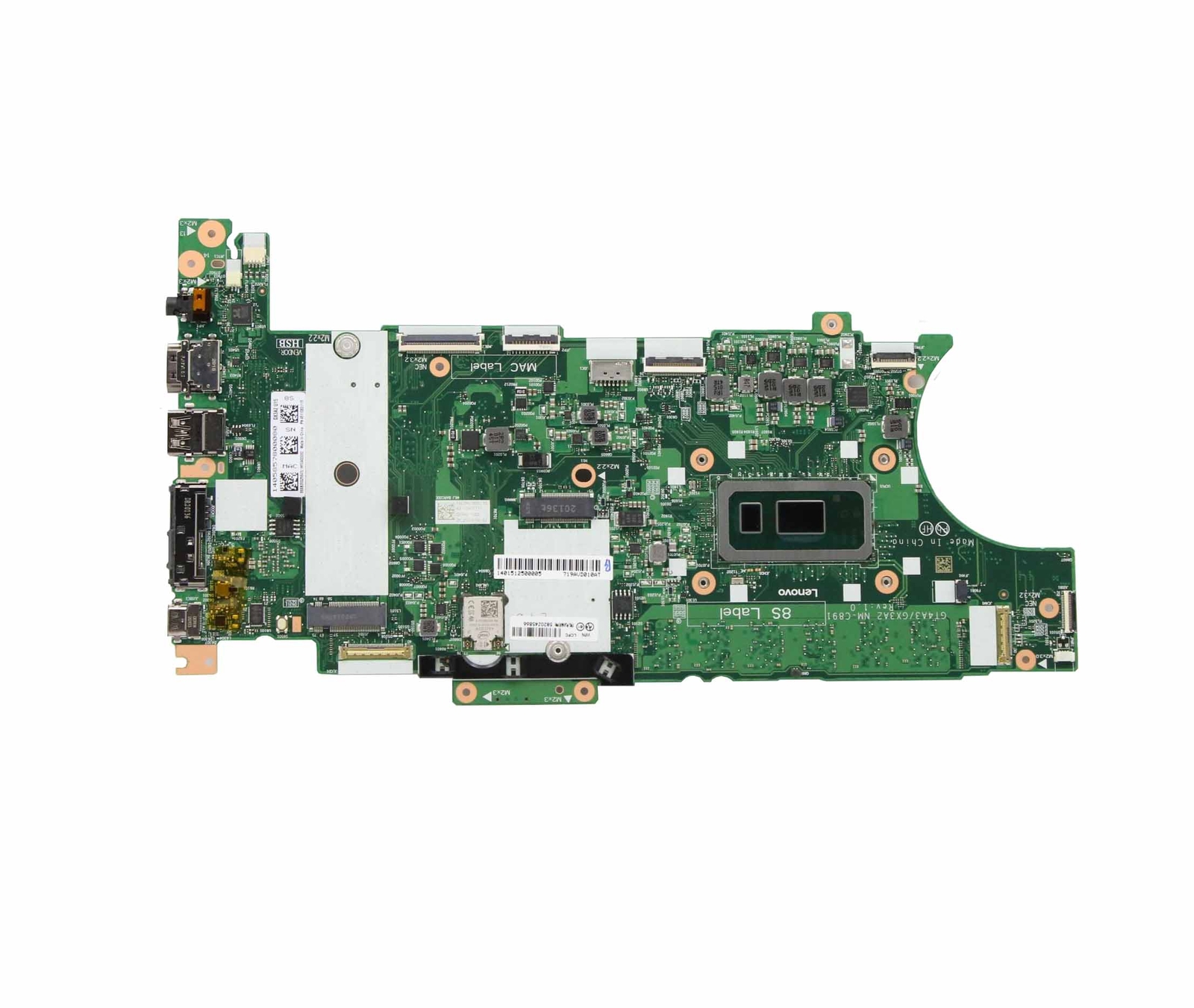 5B21U27594 For Lenovo ThinkPad T14S X13 Motherboard I7-10610U UMA 16G 5B20Z45866