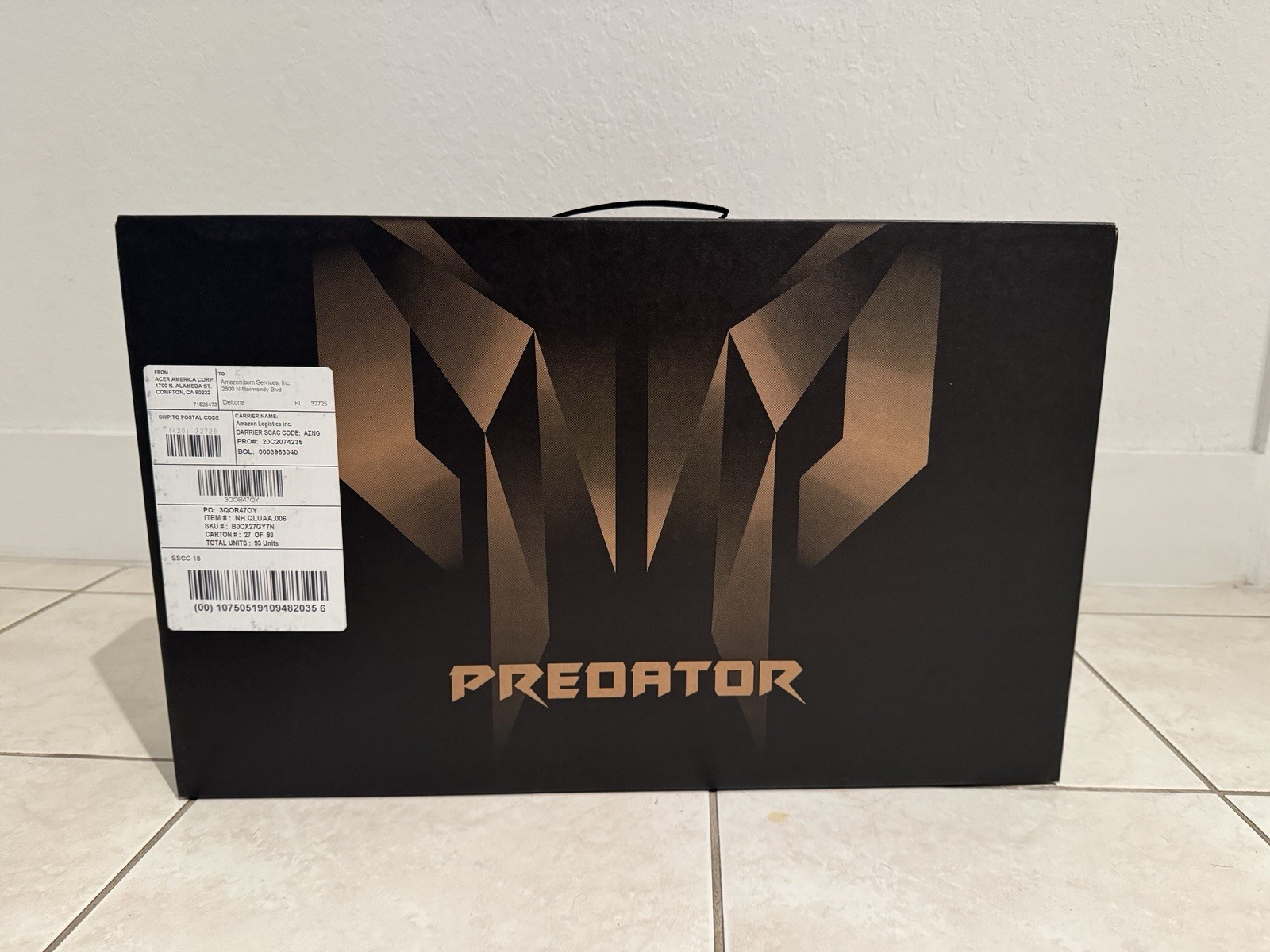 NEW SEALED Acer Predator Helios Neo 16 PHN16-71 i7 RTX 4060 16GB 512GB 165Hz