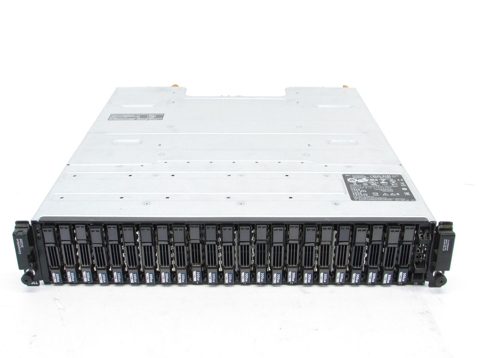Dell Compellent SC220 24 Bay 2x E01M NA Controllers  2x 0DD20N PSU Storage Array