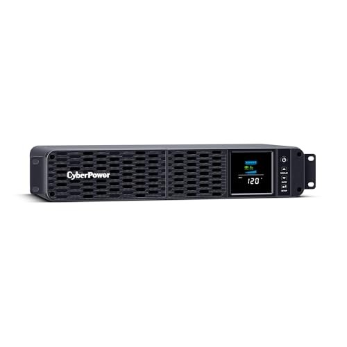 CYBERPOWER CP1500PFCRM2U PFC SINEWAVE UPS BATTERY BACKUP 1500VA/1000W - BLACK