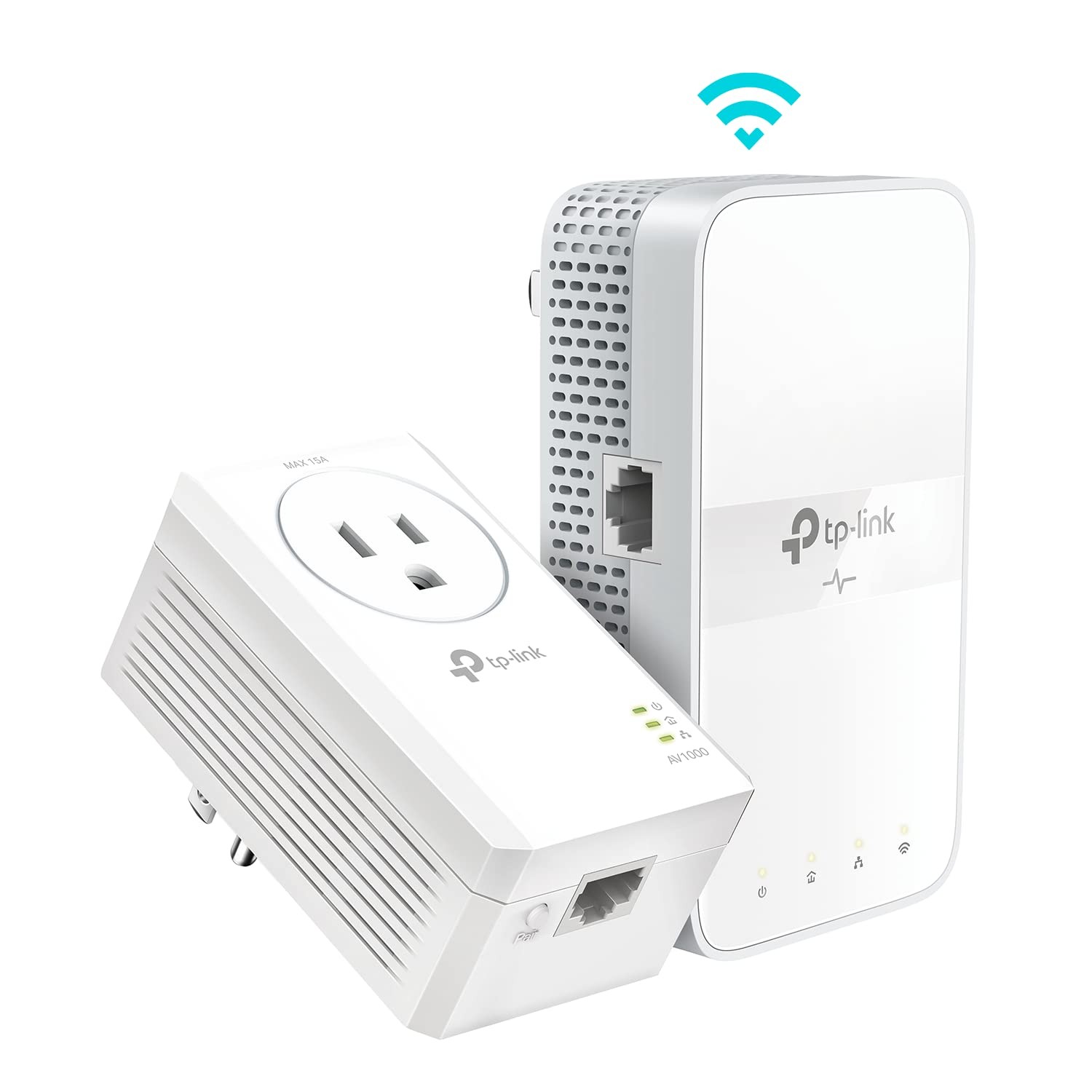 TP-Link Powerline Network Adapter Kit, AV1000 Gigabit Passthrough, AC1200 Dual
