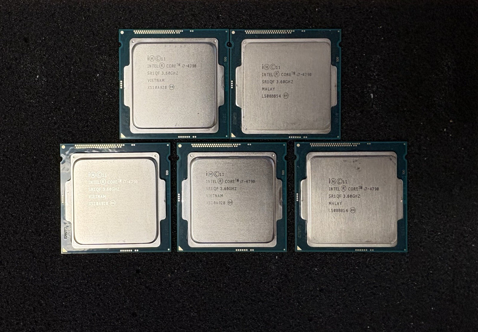 Intel Core i7-4790 | SR1QF | 3.60GHz Quad-Core | **LOT OF 5**