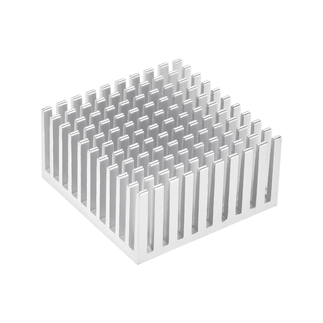 Electronic Radiators Heatsink for MOS GPU IC Chip Silver 40 x 40 x 20 mm