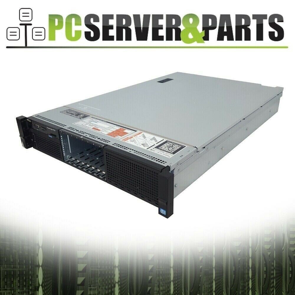 Dell R720 8B SFF 20-Core 2.80GHz Xeon E5-2680 v2 64GB 2x 600GB 2.5" 10K H710