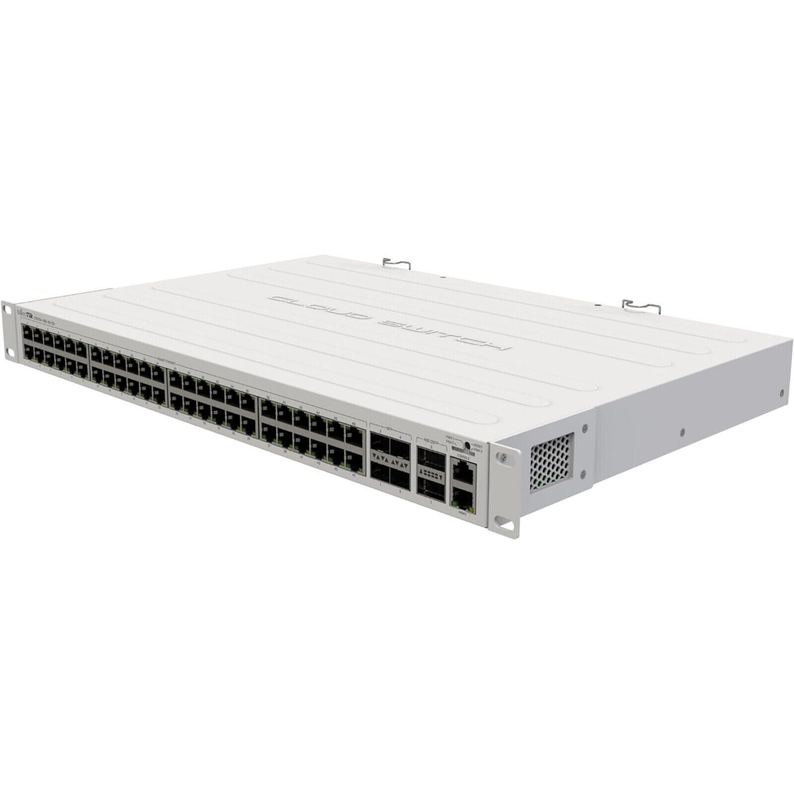 CRS354-48G-4S+2Q+RM Mikrotik 48 -Ports Cloud Router Switch with RouterOS