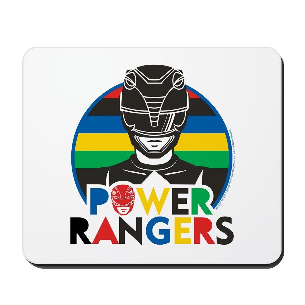 CafePress Power Rangers Black Ranger Mousepad  (967937303)