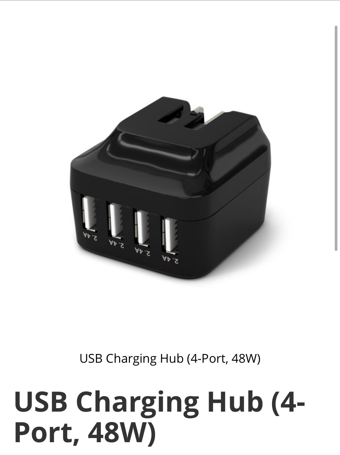 Vex Robotics USB Charging Hub (4-Port, 48W)