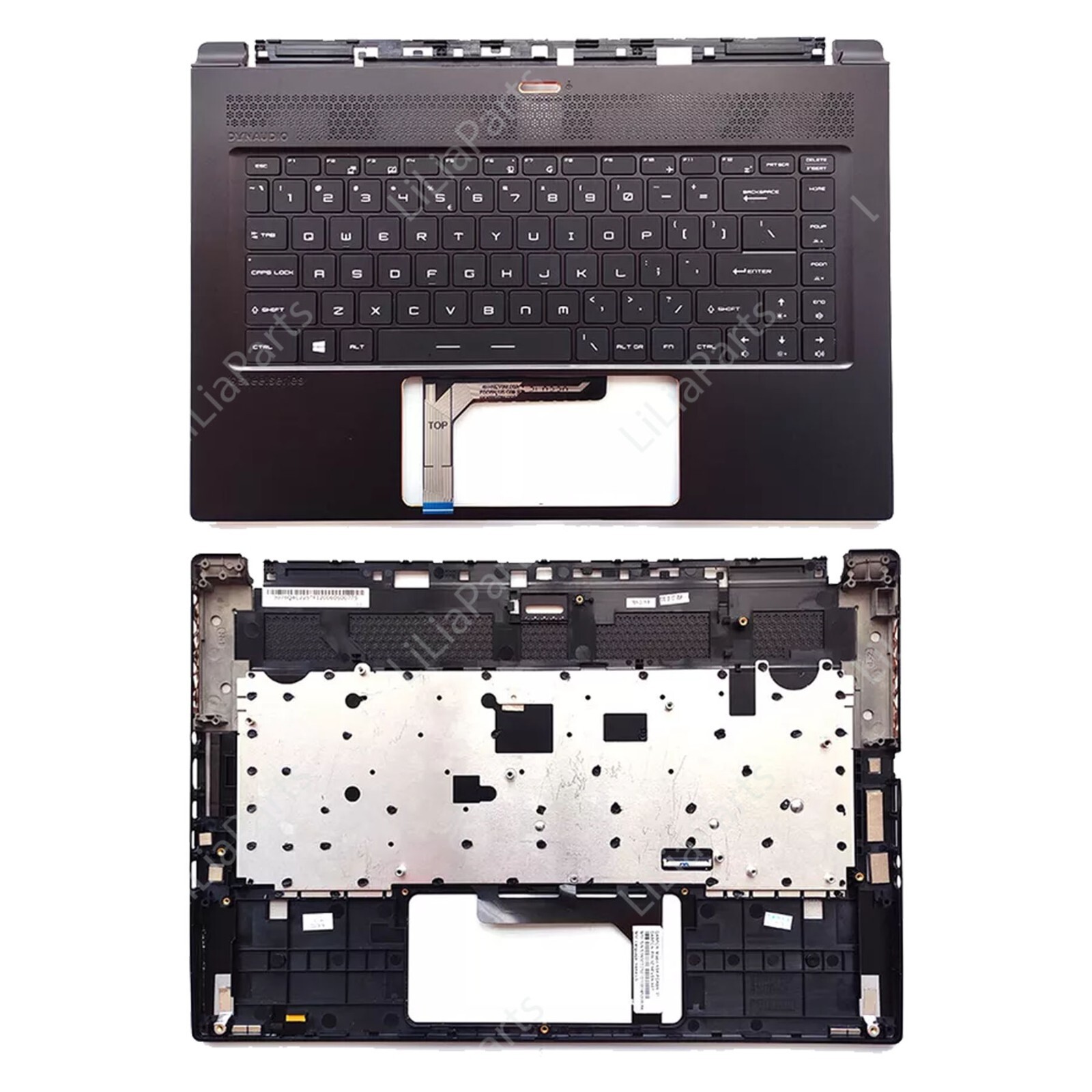 Palmrest For MSI GS65 Stealth GS65VR MS-16Q4 15.6" Top Case Backlit Keyboard